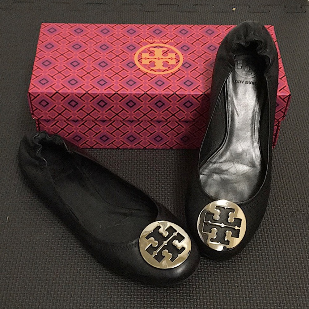 Tory Burch Reva Ballet Flats - Picture 1 of 4